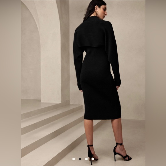 Asti Sweater Dress & Shrug Set - Picture 2 of 3